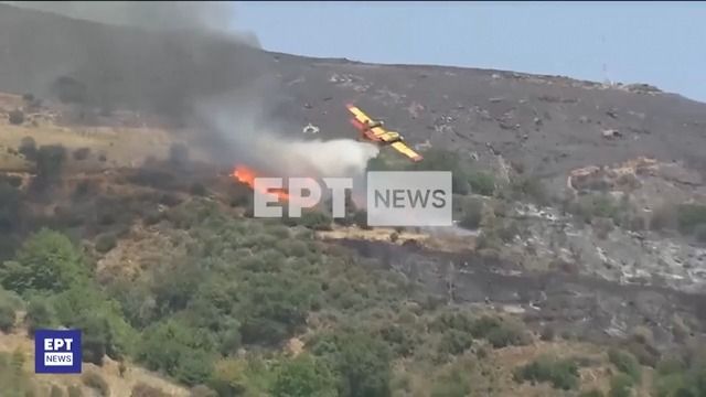 Video: V Řecku se zřítilo hasičské letadlo. Posádka nepřežila